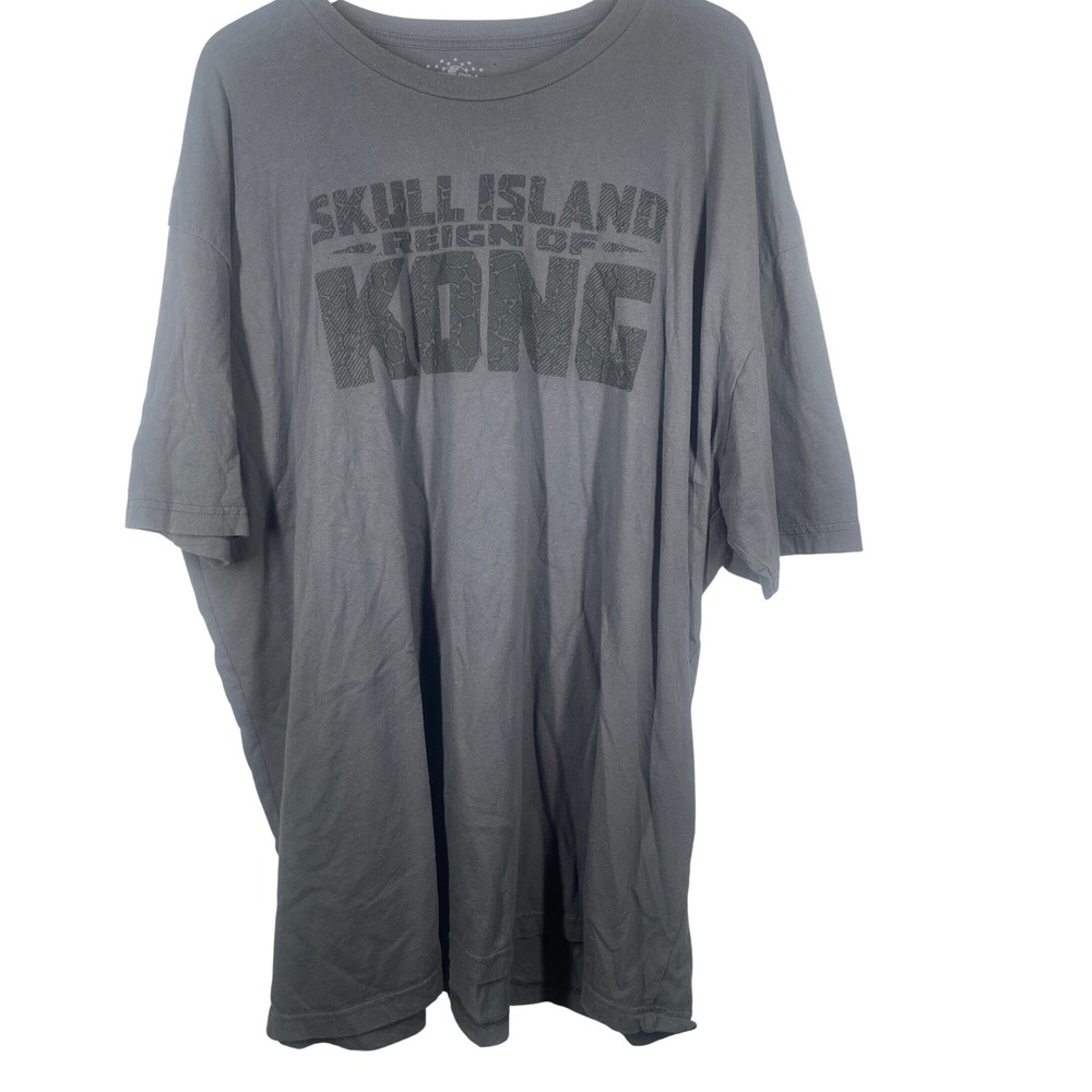 Universal Studios Skull Island Reign of Kong 2016 Cast Crew T-Shirt Grey 4XL